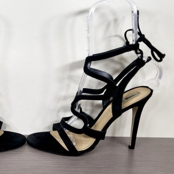 Steve Madden 'Ava' Sandal, Black Suede, Womens Size 10 M - Picture 9 of 12